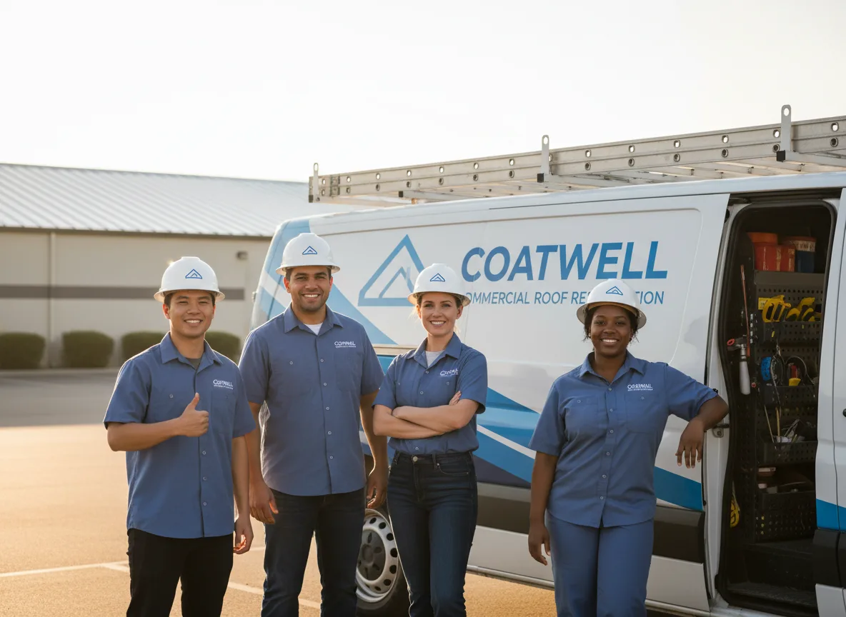 Commercial roof coating company in Edison, NE